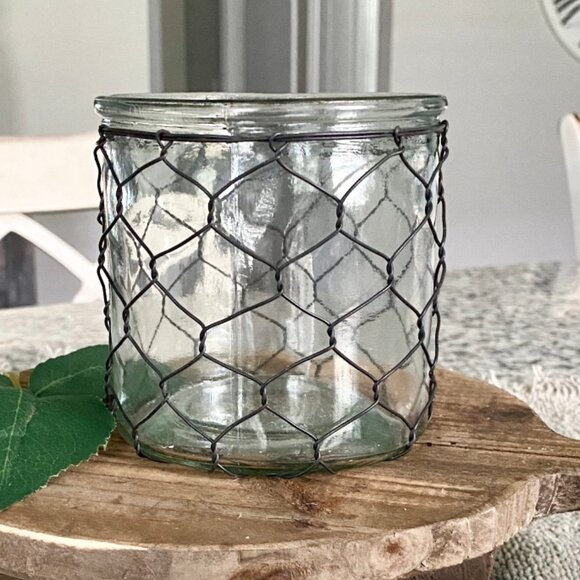 Chicken Wire Candle Holder - Picture 1 of 2